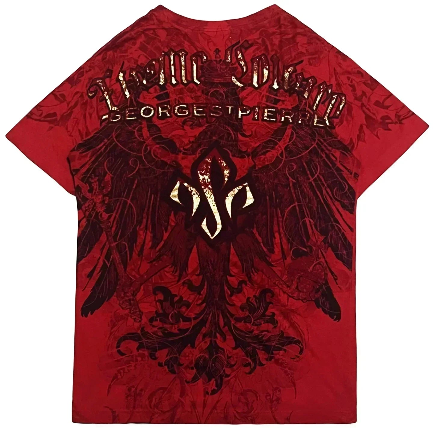Affliction Fashion T-shirt Gothic Short Sleeve Sweatshirts Dark Gothic Skull Print Mayhem Gaga Oversized Men New Cotton Tops