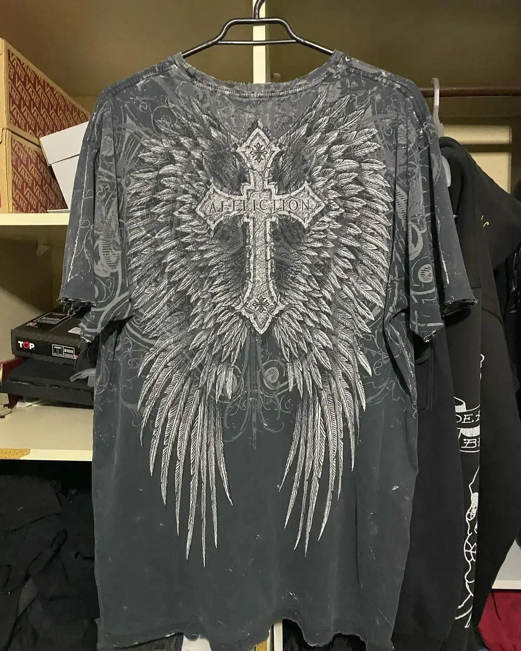Xtreme T shirt Men Y2K Fashion Bible Scripture Pattern Printed Short Sleeves Affliction High Street Gothic Tide Cotton T shirts