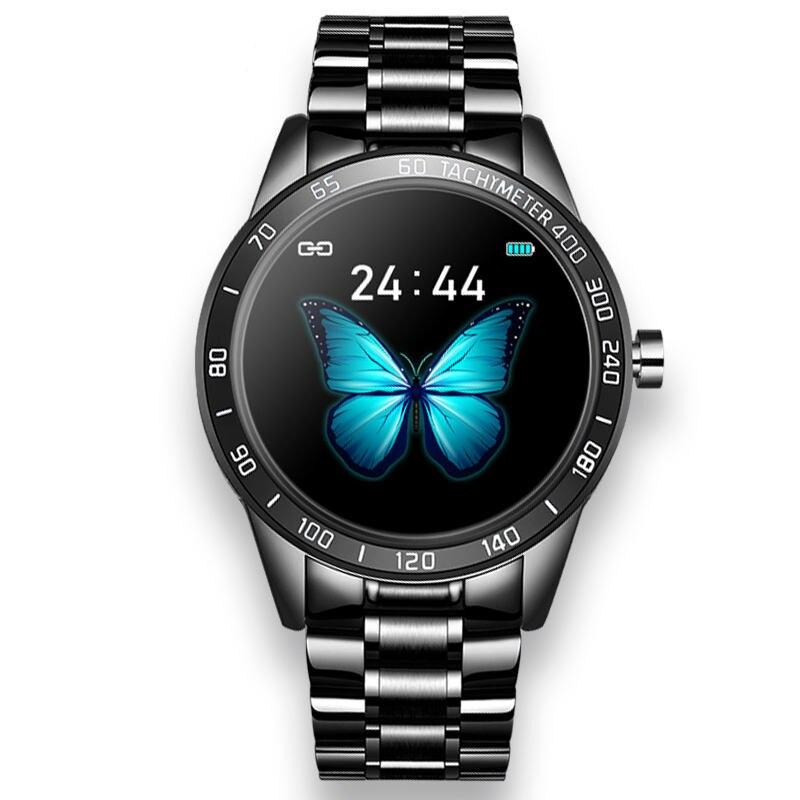 Men's Steel Waterproof Smartwatch