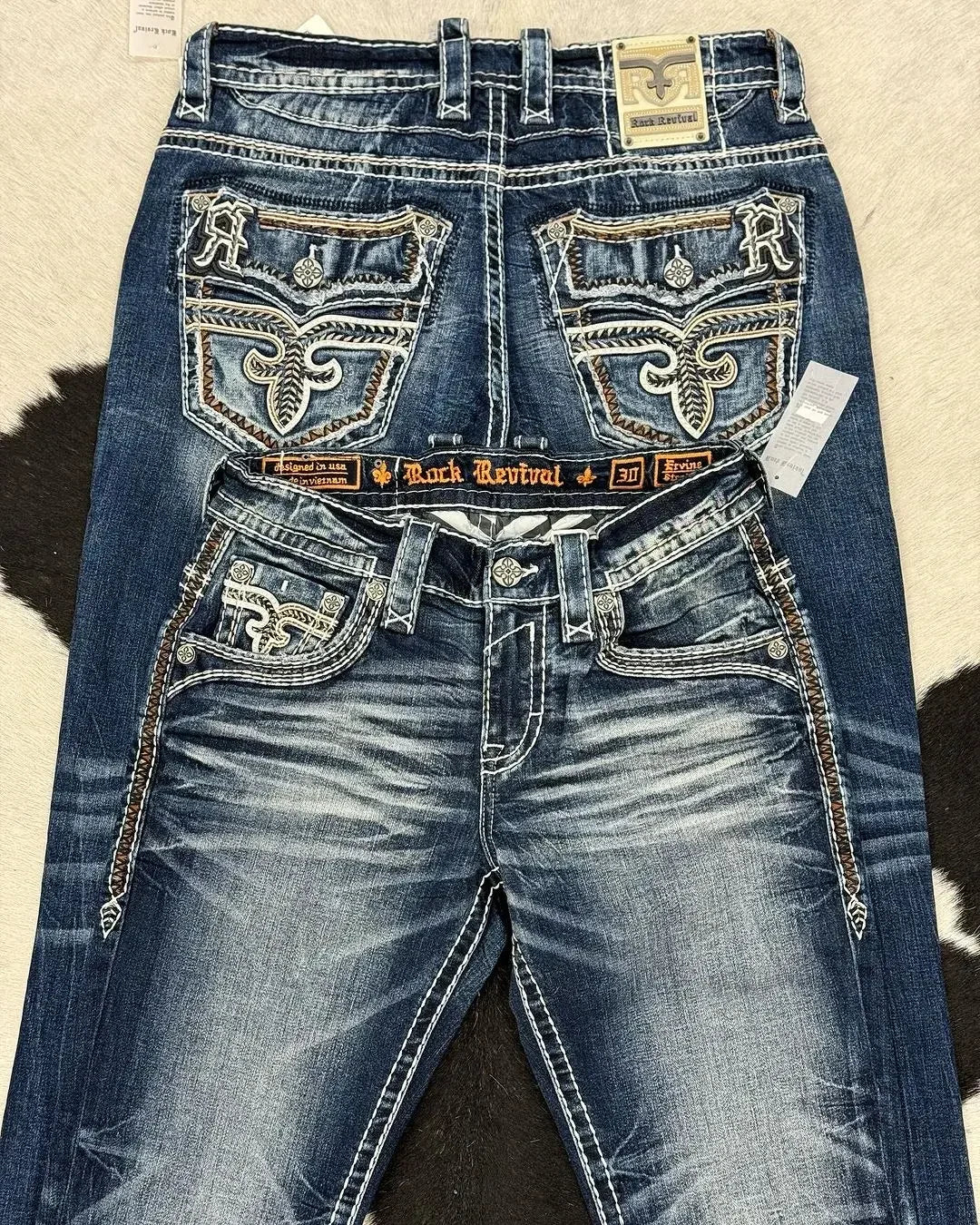 Retro Jeans for Men and Women High Waist 2025 American Y2k Religious Embroidered Harajuku Fashion Washed Street Casual Pants