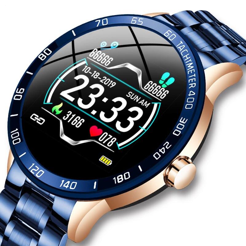 Men's Steel Waterproof Smartwatch