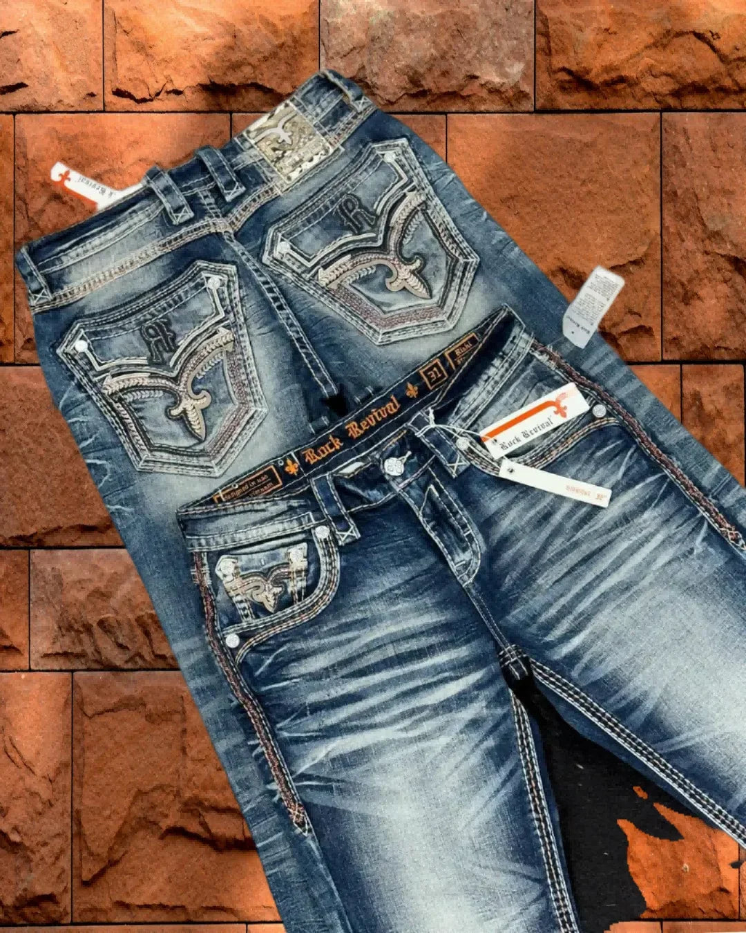 Retro Jeans for Men and Women High Waist 2025 American Y2k Religious Embroidered Harajuku Fashion Washed Street Casual Pants