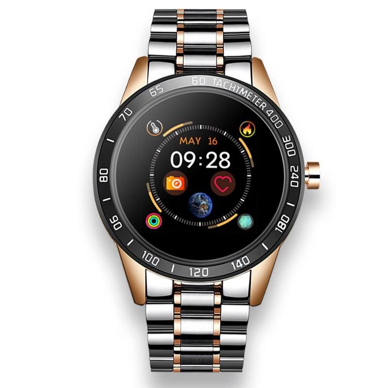 Men's Steel Waterproof Smartwatch