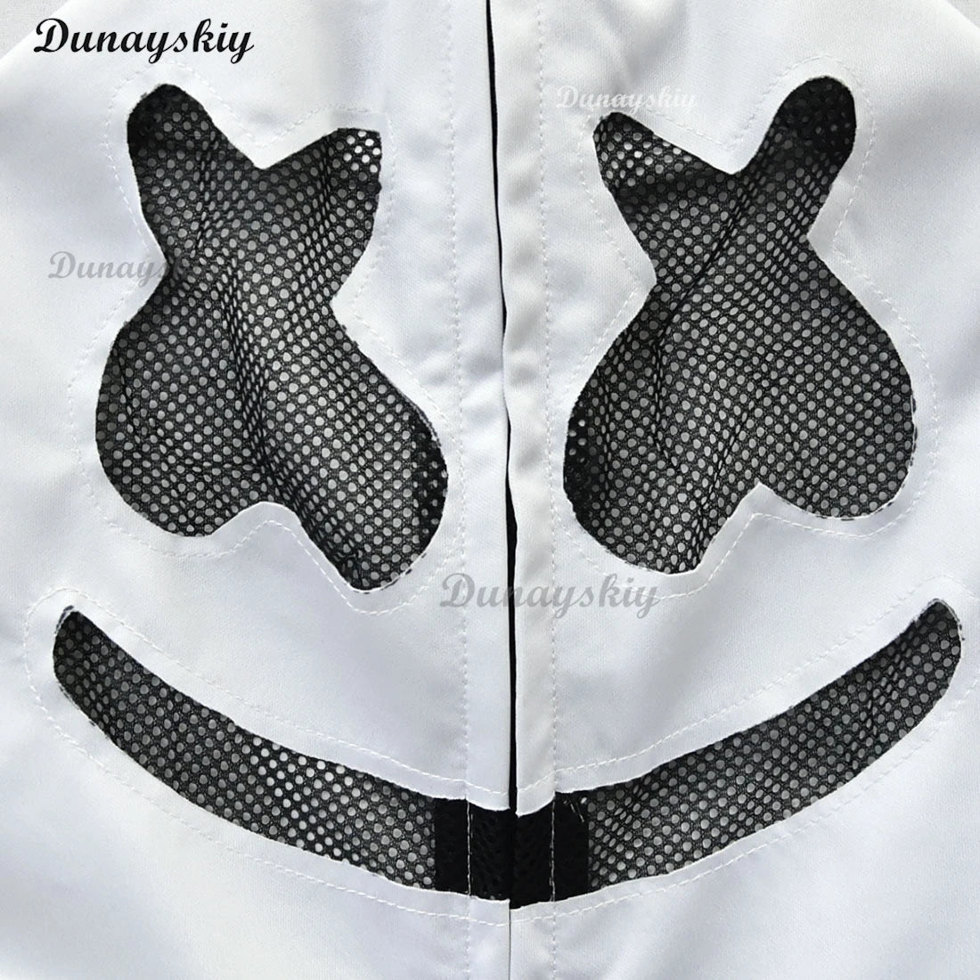 Electronic Sound Singer DJ Marshmello Fortnites Costume Girls Boys Halloween Christmas Cosplay Party Costume Hoodie set