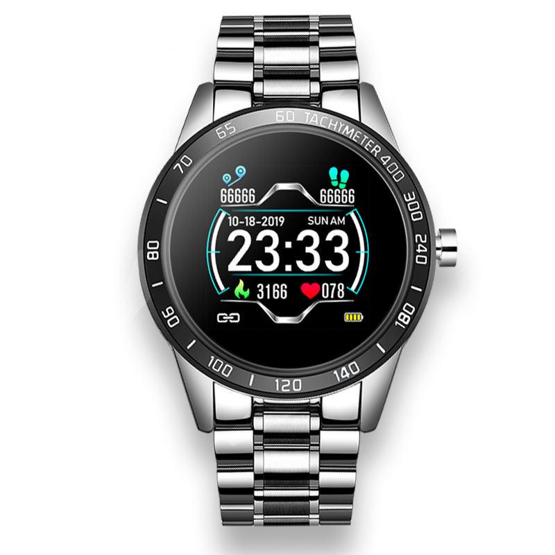 Men's Steel Waterproof Smartwatch