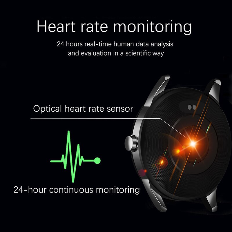 Men's Steel Waterproof Smartwatch
